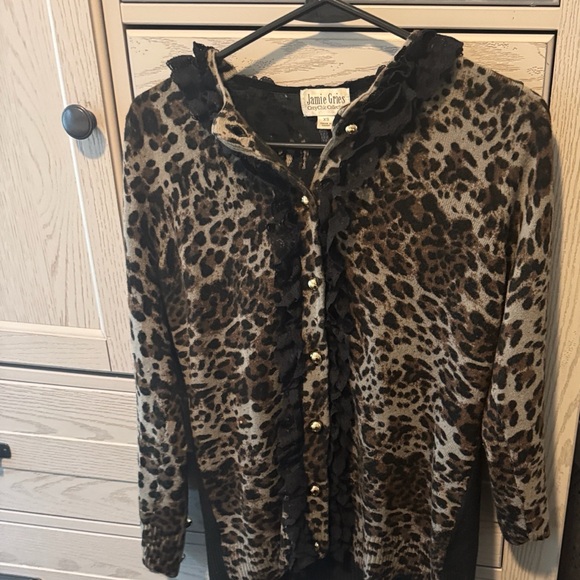 Leopard Print Blazer - Picture 1 of 1